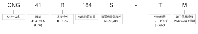 CNGシリーズ寸法画像